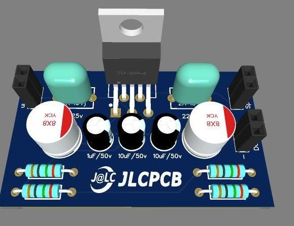 TDA-2050 Make High Quality Amplifier Circuit