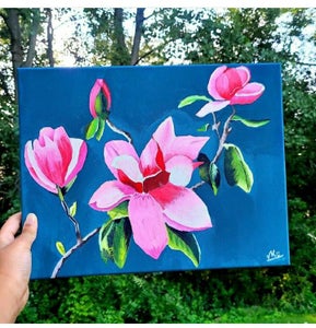 Magnolia Painting 