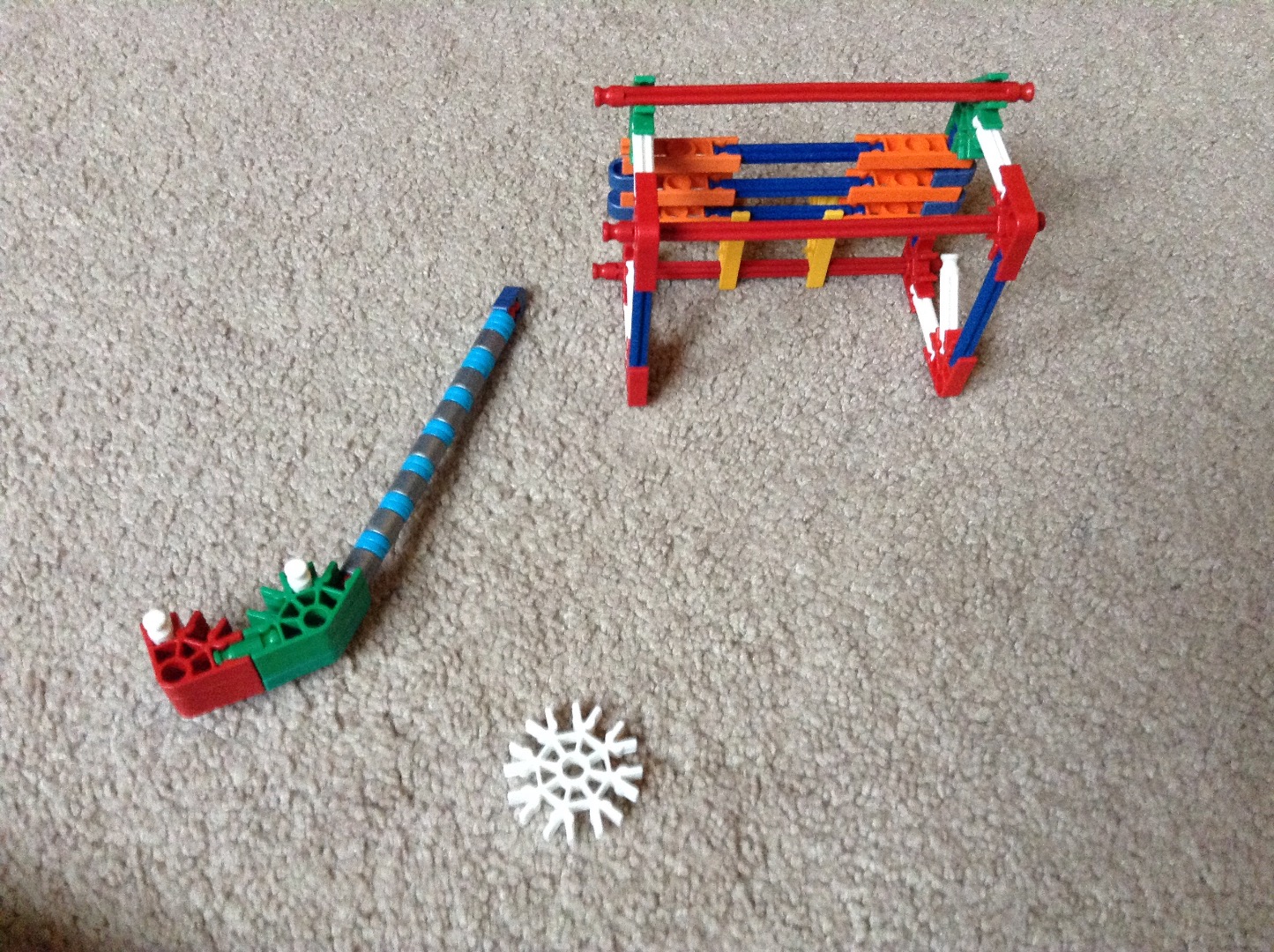 Cool KNEX Mini Hockey Game 4 Steps Instructables