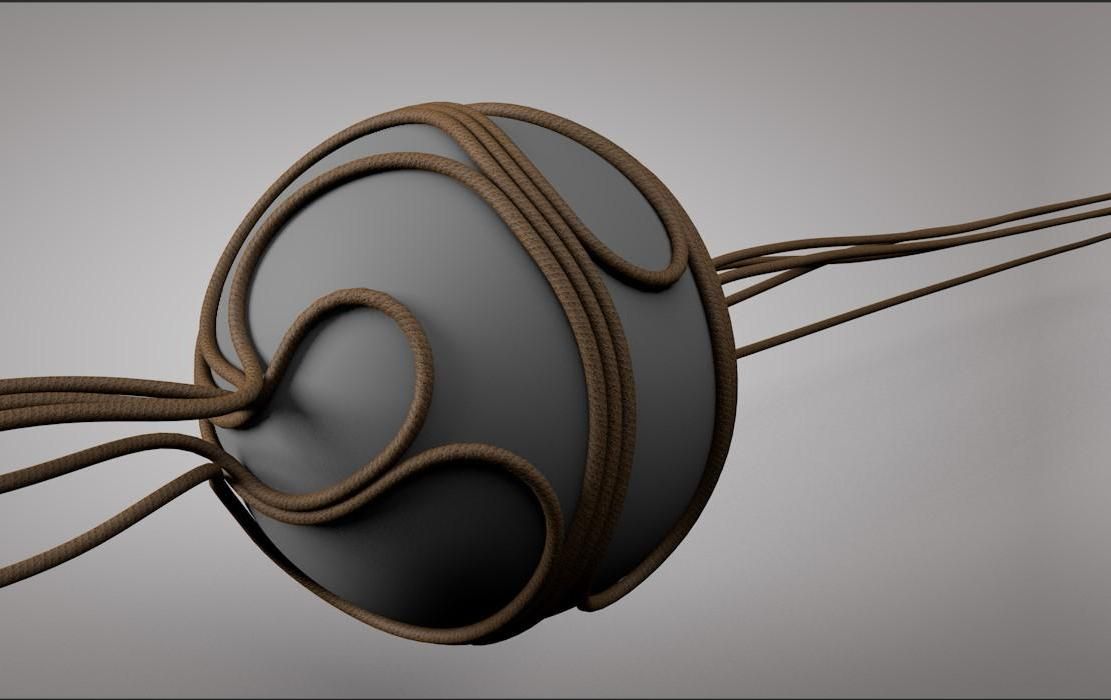 Subdivided Field Force Simulation Using C4D Workflow