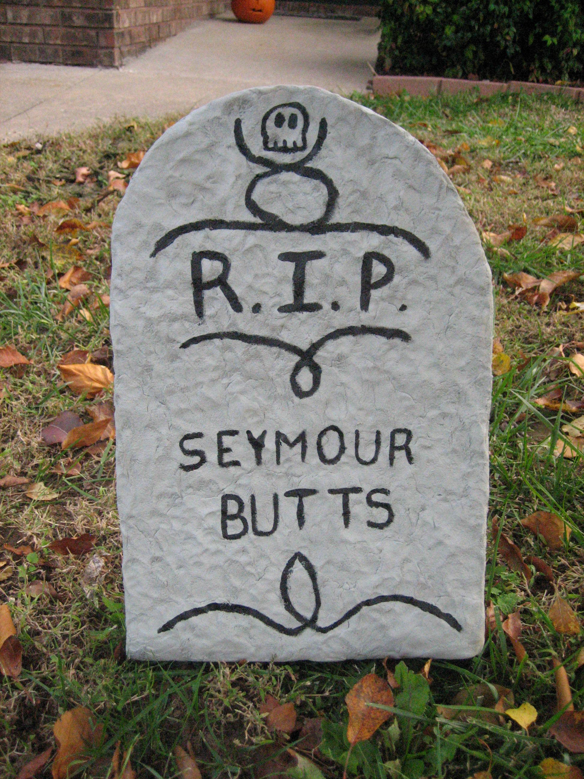 Halloween Tombstone Lawn Decoration