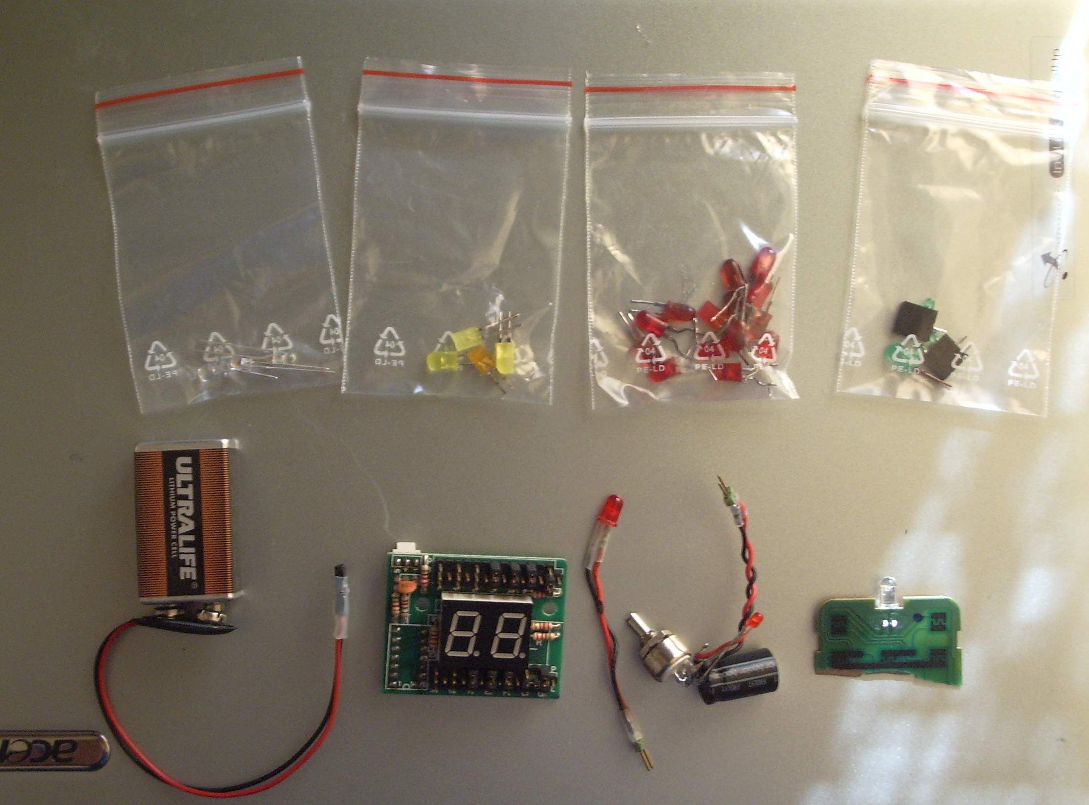 Teaching Electronics to Children With Parts From Old PCs