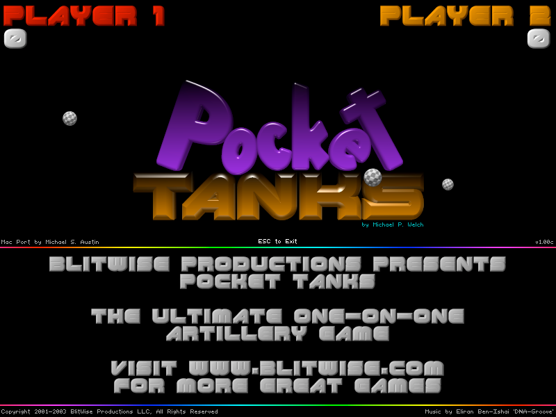 A Good Tactic for the Game Pocket Tanks