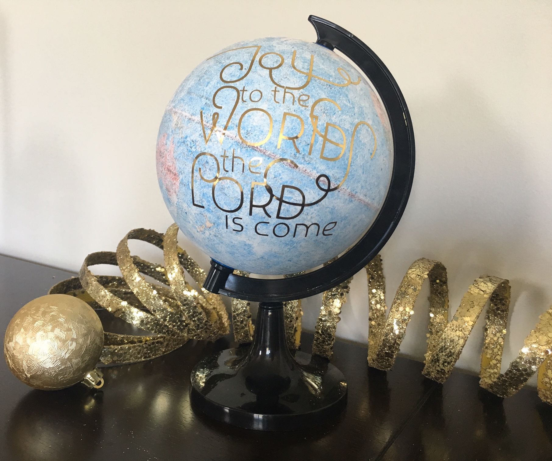 From Cheap Globe to Stylish Decoration