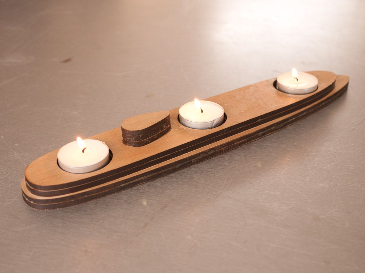 Submarine Candle Holder