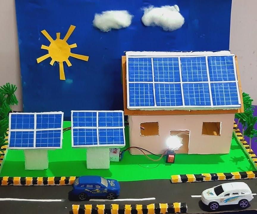 Making a Solar Powered House!