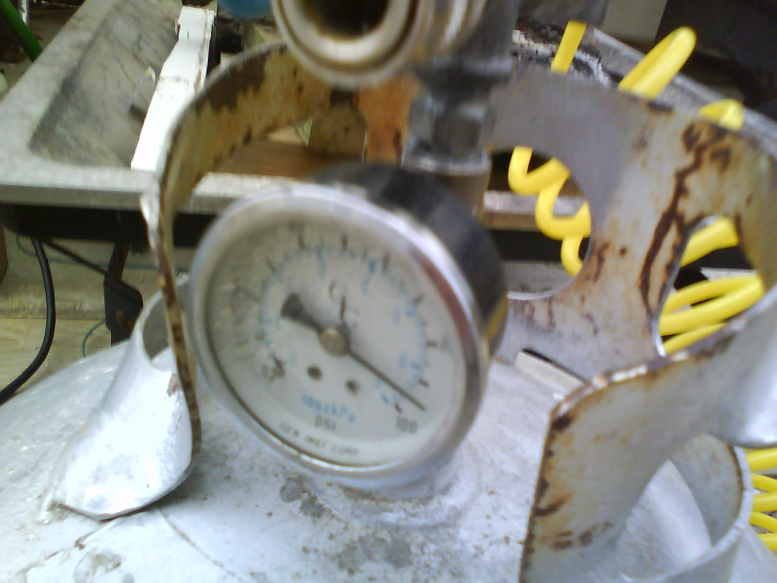 In Line/ Portable Air Tank Out of a Propane Tank