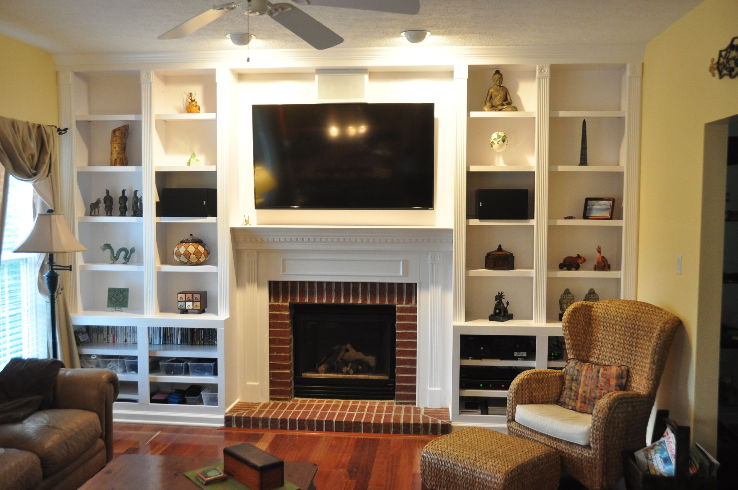How to Build a Fireplace Bookcase : 18 Steps (with Pictures ...