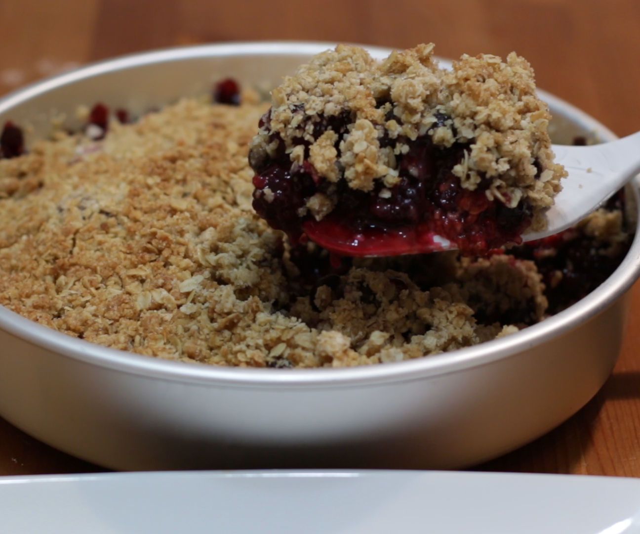 Triple Berry Crisp