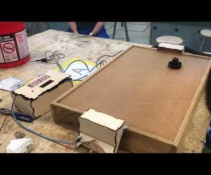 Air Hockey Table Wiring and Scoreboard