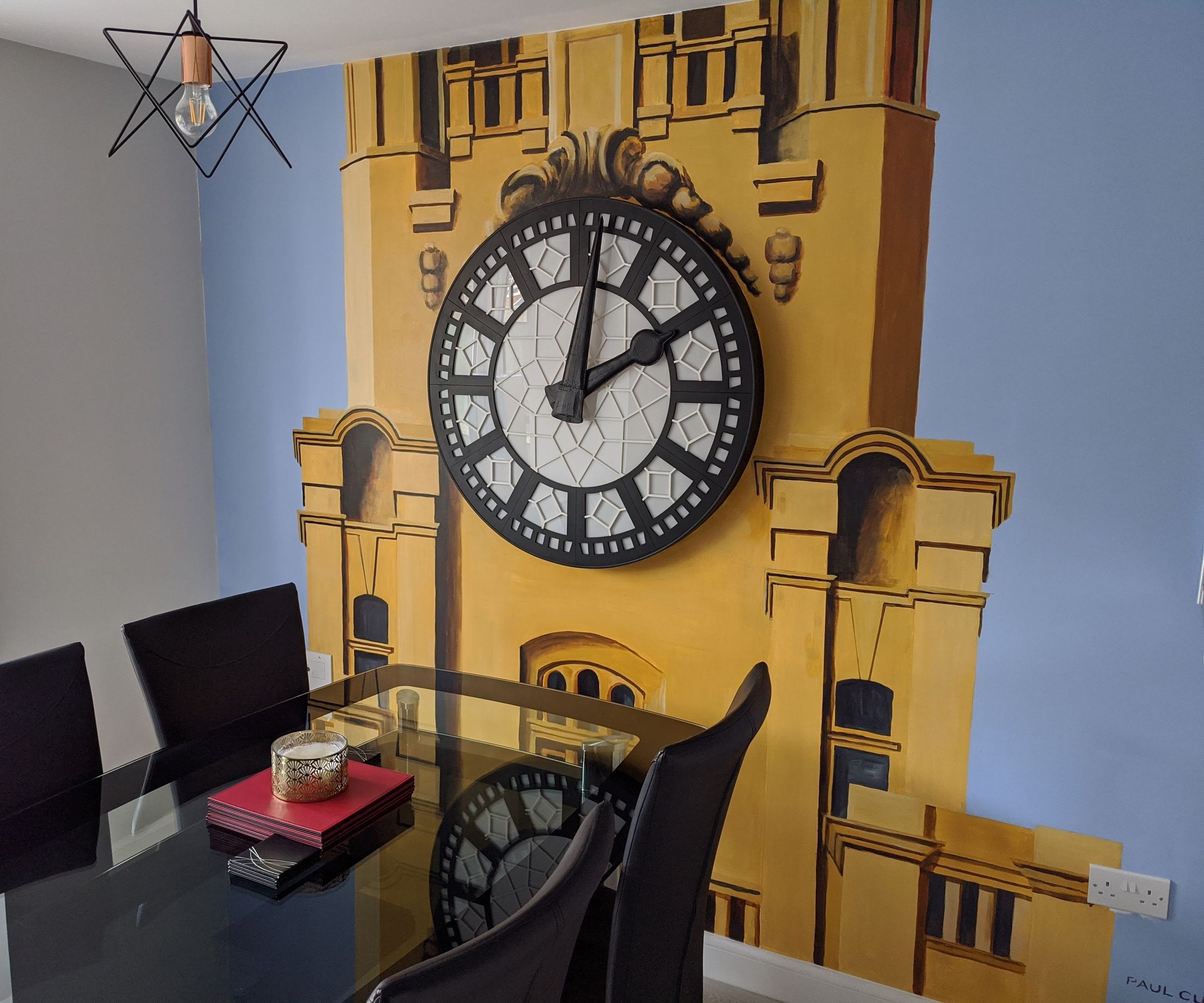 "The George" Liverpool's Liver Building Clock Replica