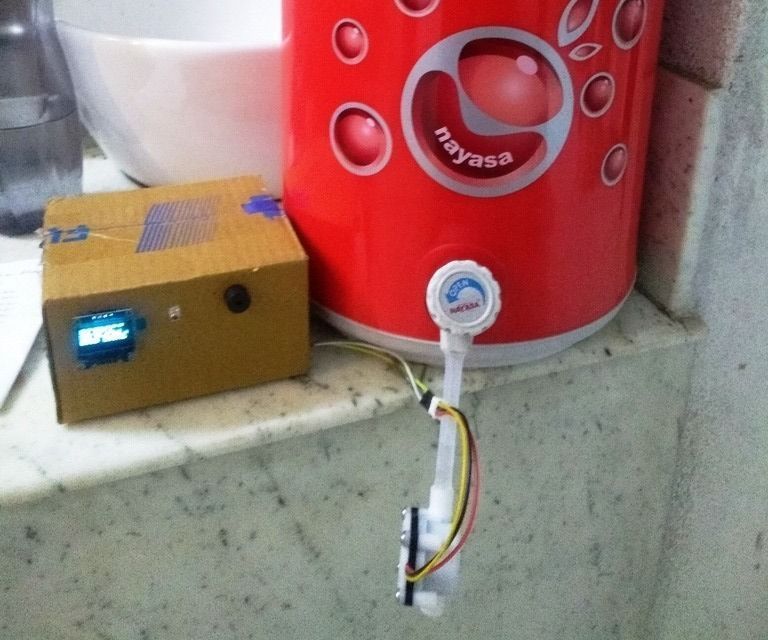 Water Drinking Alarm System /Water Intake Monitor 6 Steps Instructables