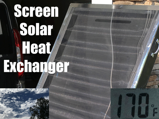 Screened Solar Air Heater : 12 Steps (with Pictures) - Instructables
