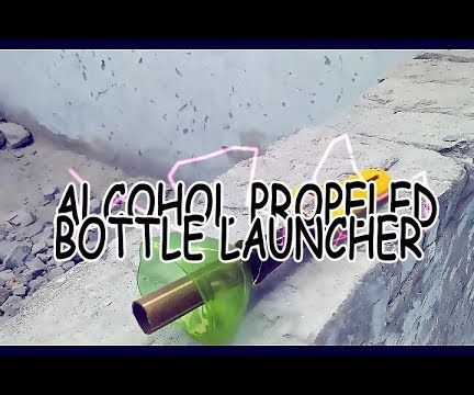 Simple Alcohol Powered Bottle Rockets