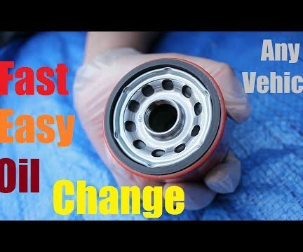 How to Change Your Oil Fast & Easy 