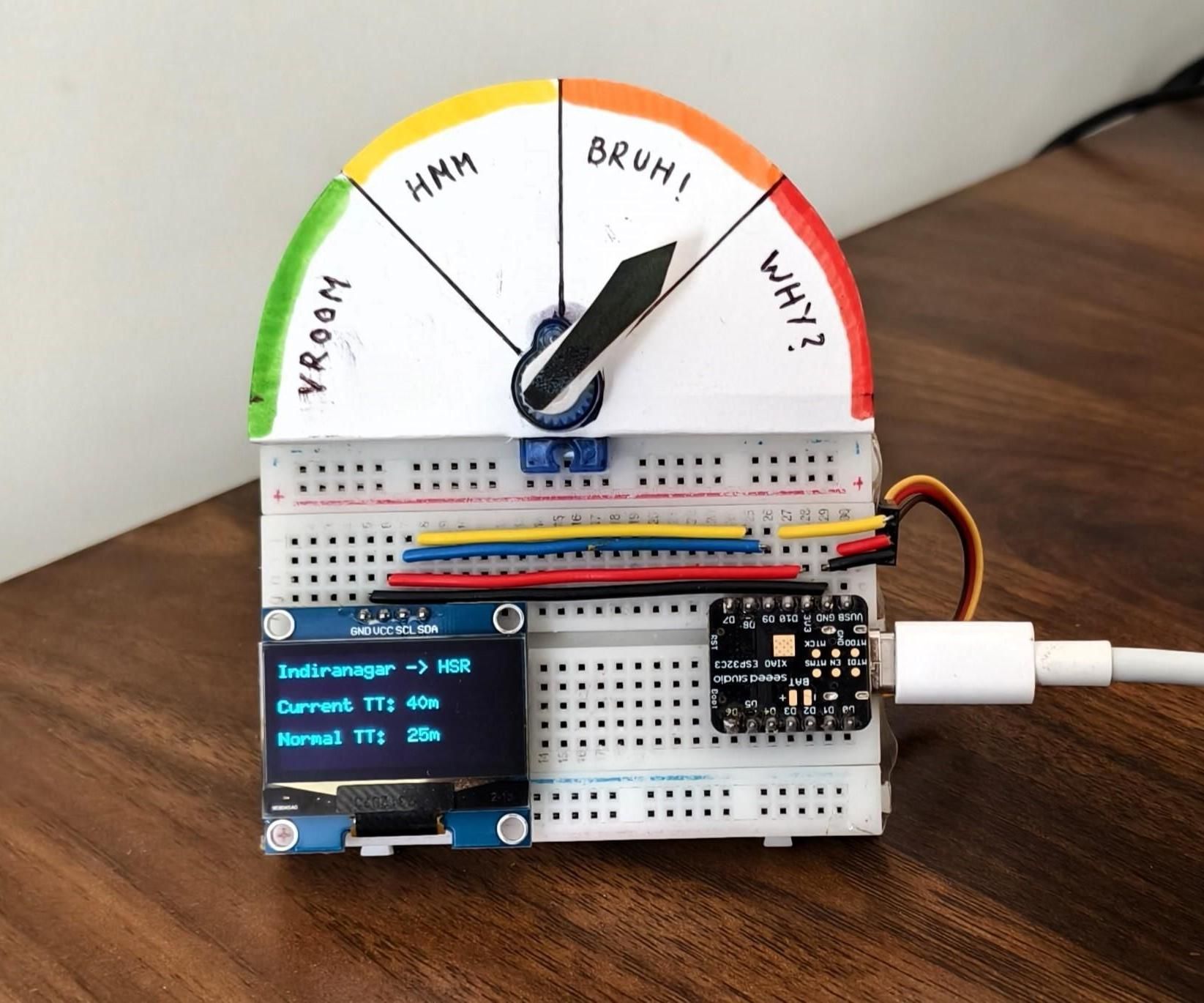 Traffic Monitoring Meter 🚦 Using Live Map Data