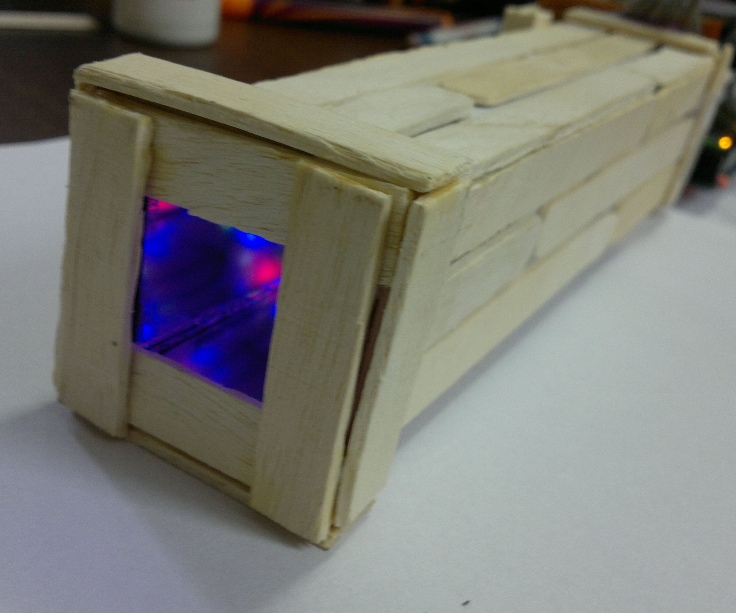 Kaleiduino: a Battery Powered Arduino LED Kaleidoscope