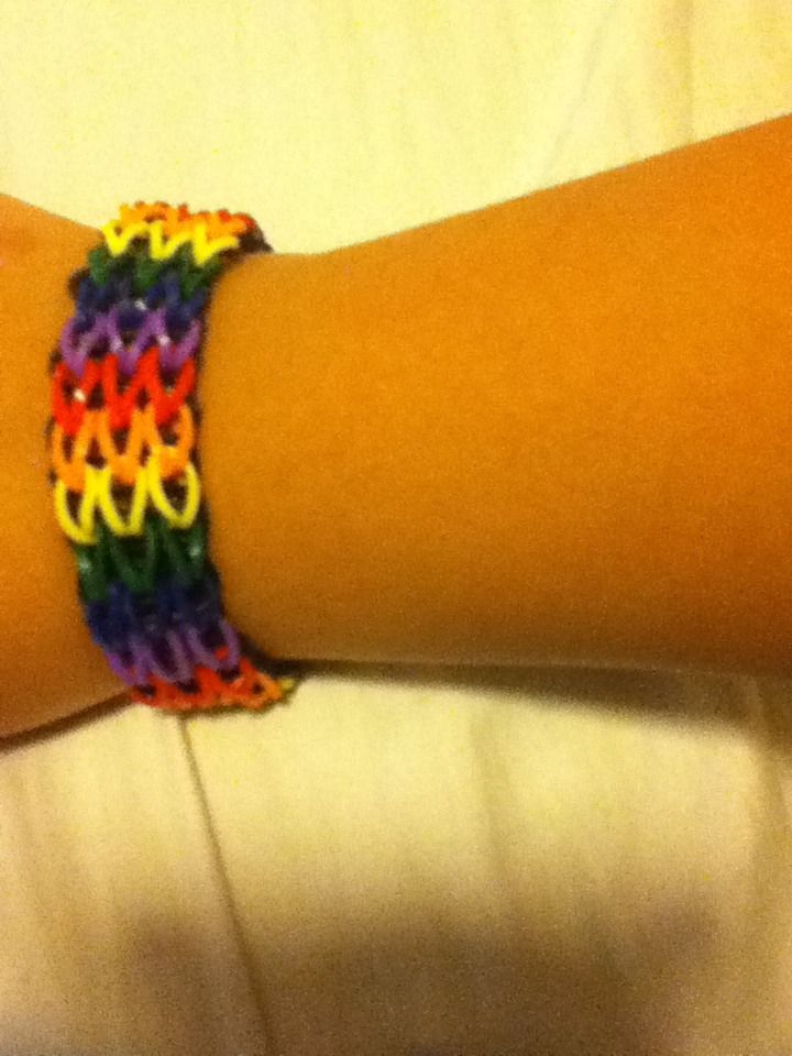 Rainbow Loom Triple Single Advanced