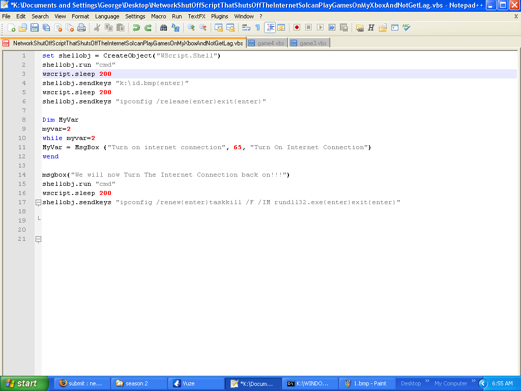 Intro to VB Script: a Beginners Guide : 11 Steps - Instructables