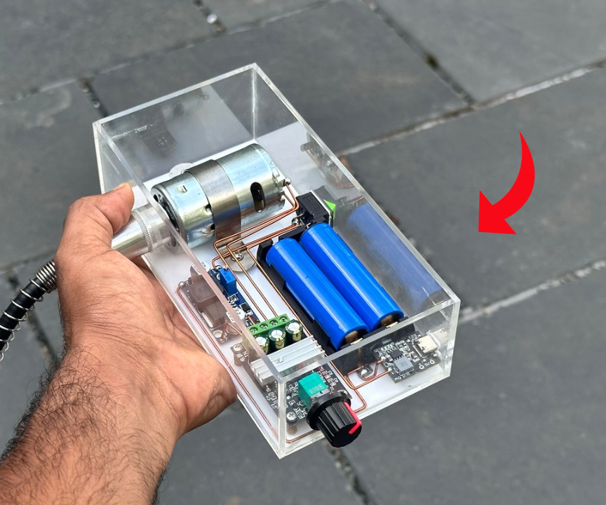 Pocket Dremel Tool With USB Charging – Easy DIY