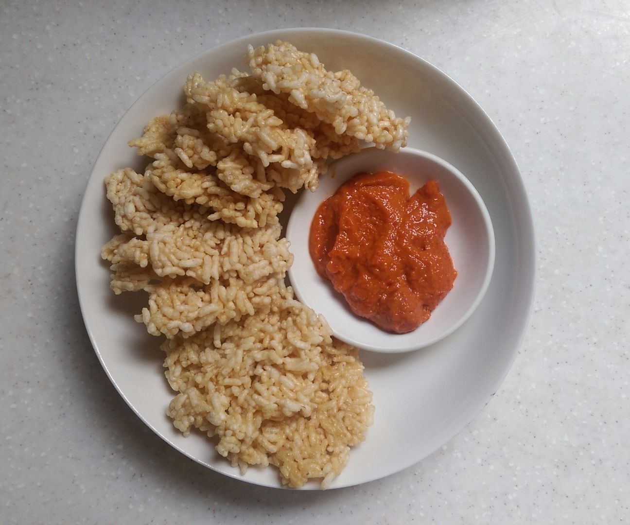 Hainanese Chicken Rice Crispies