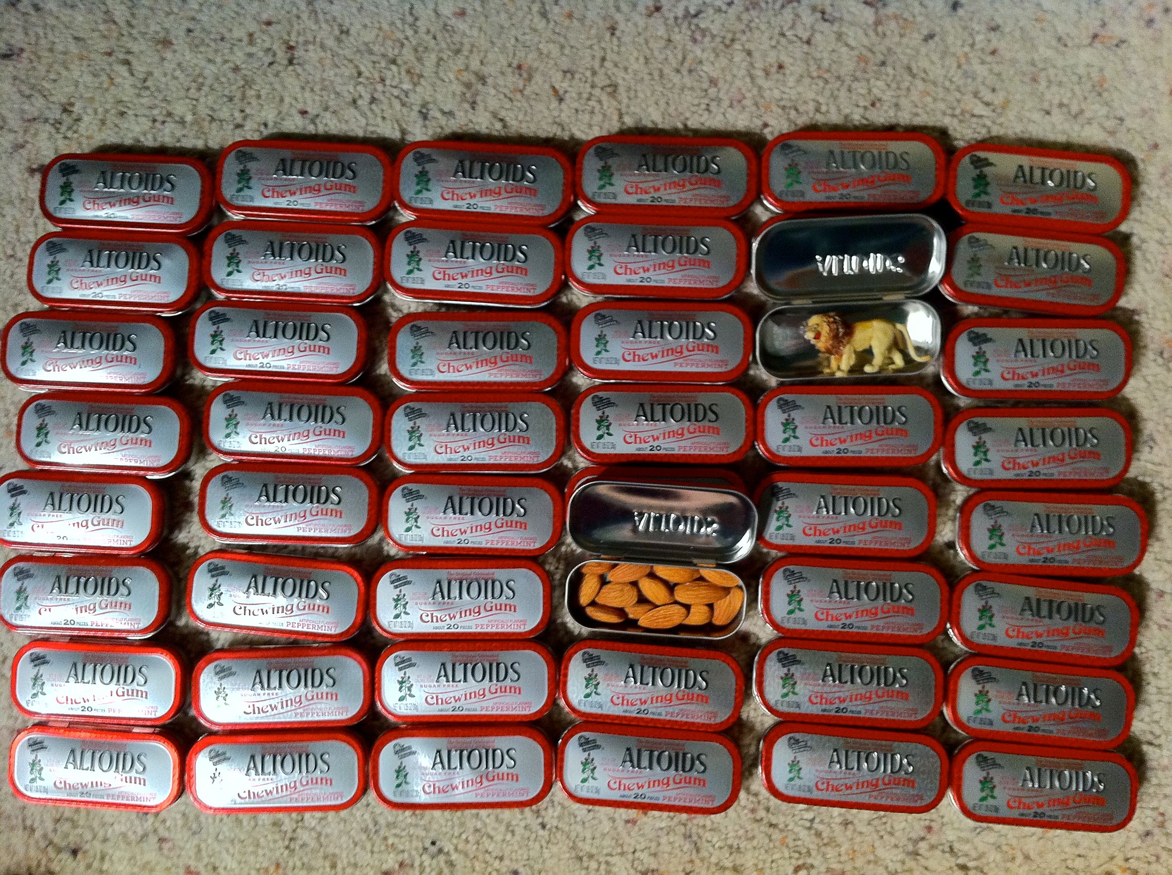 Altoid Tin Memory Game