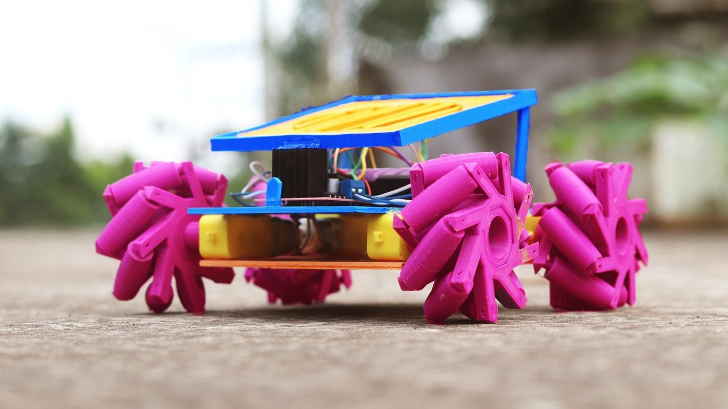 WIFI CONTROLLED ROBOT WITH 3D PRINTED PARTS