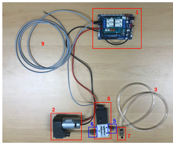 Vacuum Gripper System using OpenCR