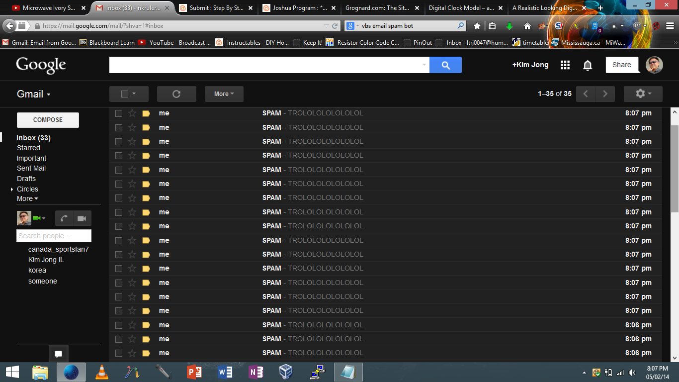 Email Spam Bot Using VBScript (VBS)