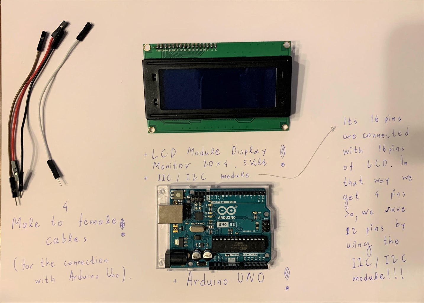 HelloWorld | Arduino UNO | LCD : 4 Steps - Instructables