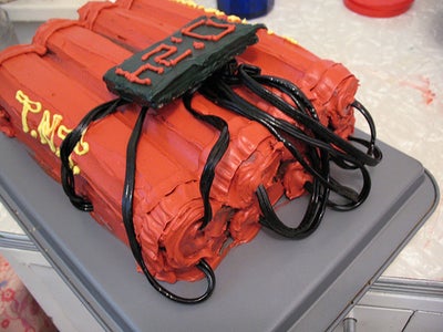 DY-NO-MITE!!! Birthday Cake