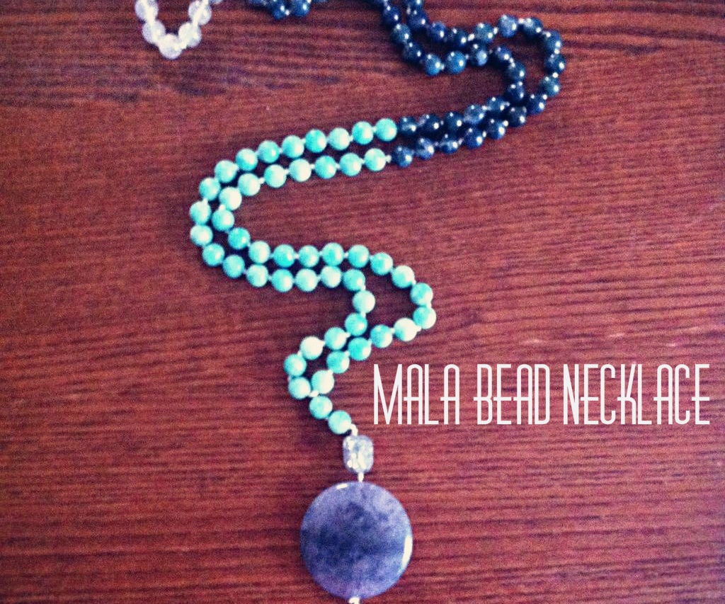DIY Mala Bead Necklace 5 Steps Instructables