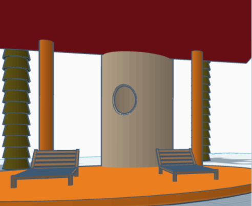 Gazebo With Natural Cool Air
