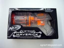 Nerf Maverick Air Restrictor and Fall Out Mods