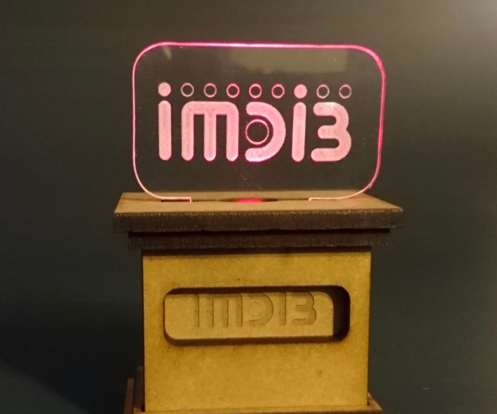 Laser Cut Acrylic LED Display