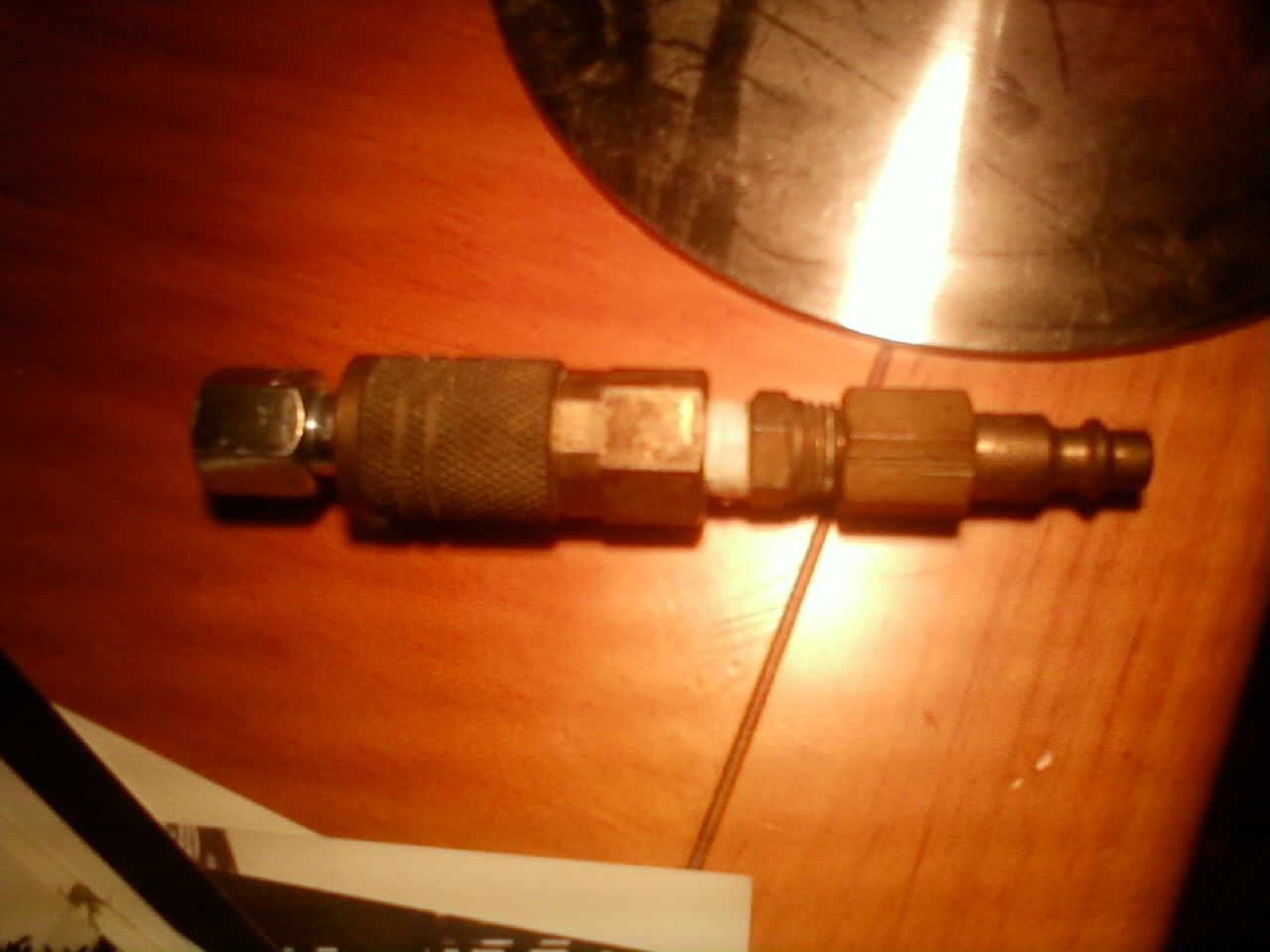 How to Make a Bowl Out of Air Compressor Accessories.