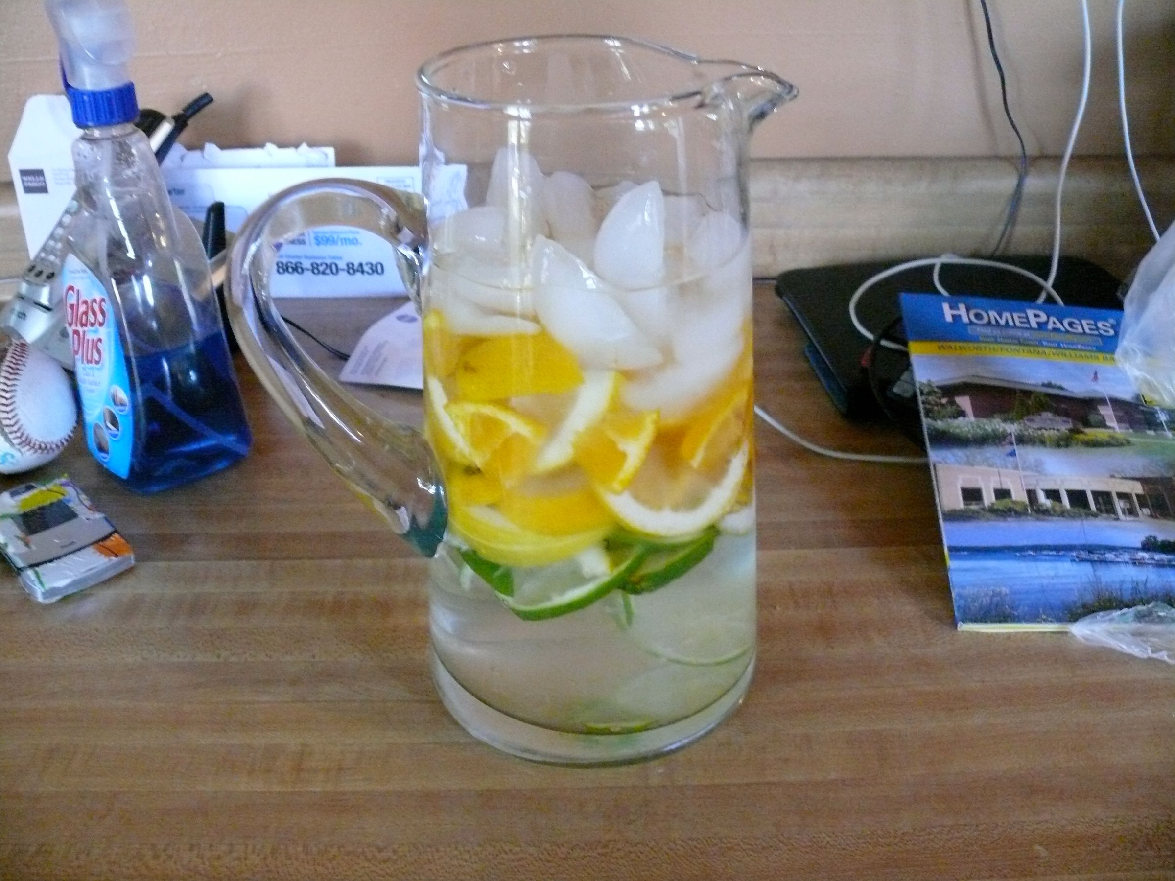 Citrus Mint Water 5 Steps Instructables