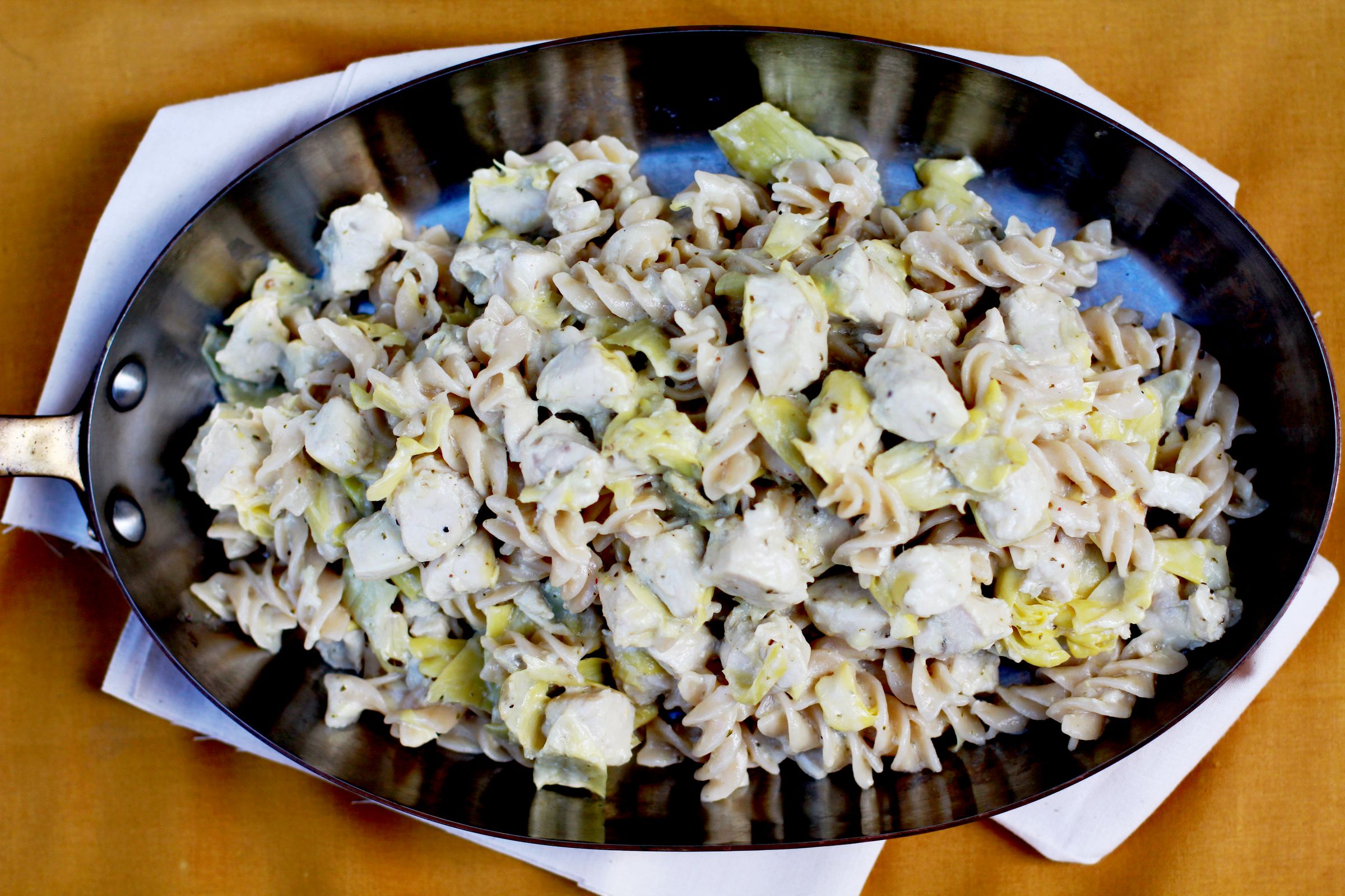 Lemon Tarragon Pasta With Chicken and Artichoke Hearts (with Pictures