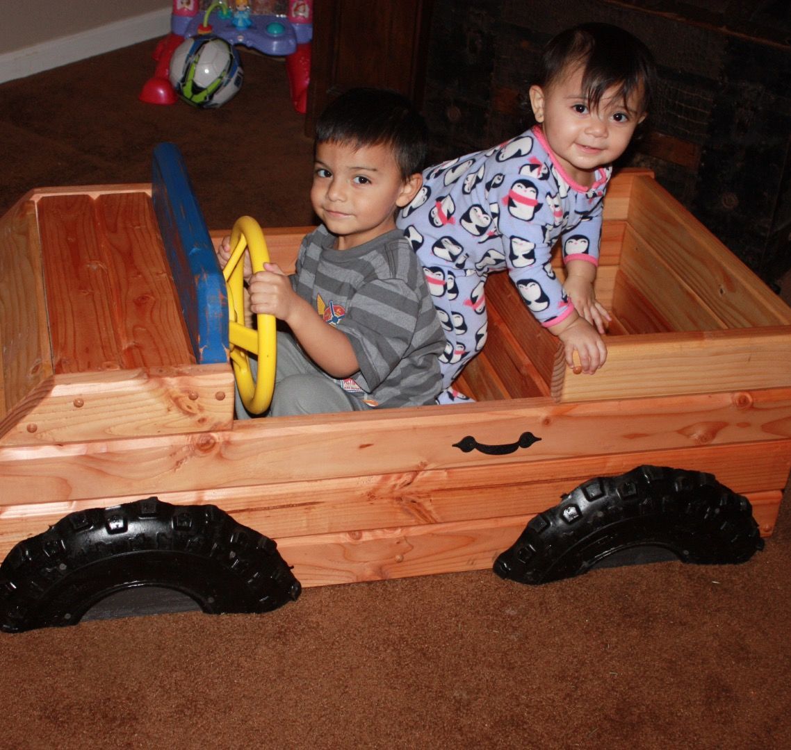 Toy Box / Truck Combo 2x4
