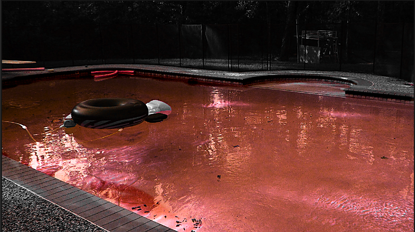 How to make a creepy pool with Photoshop online express editor