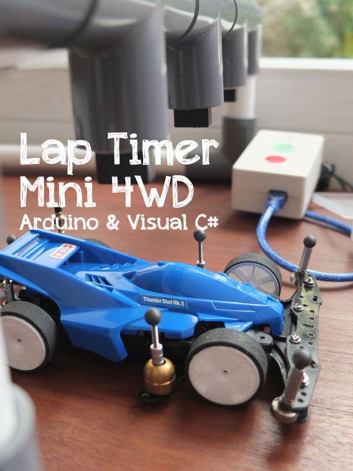 Lap Timer Mini 4WD ( IR Sensor ) : 7 Steps (with Pictures
