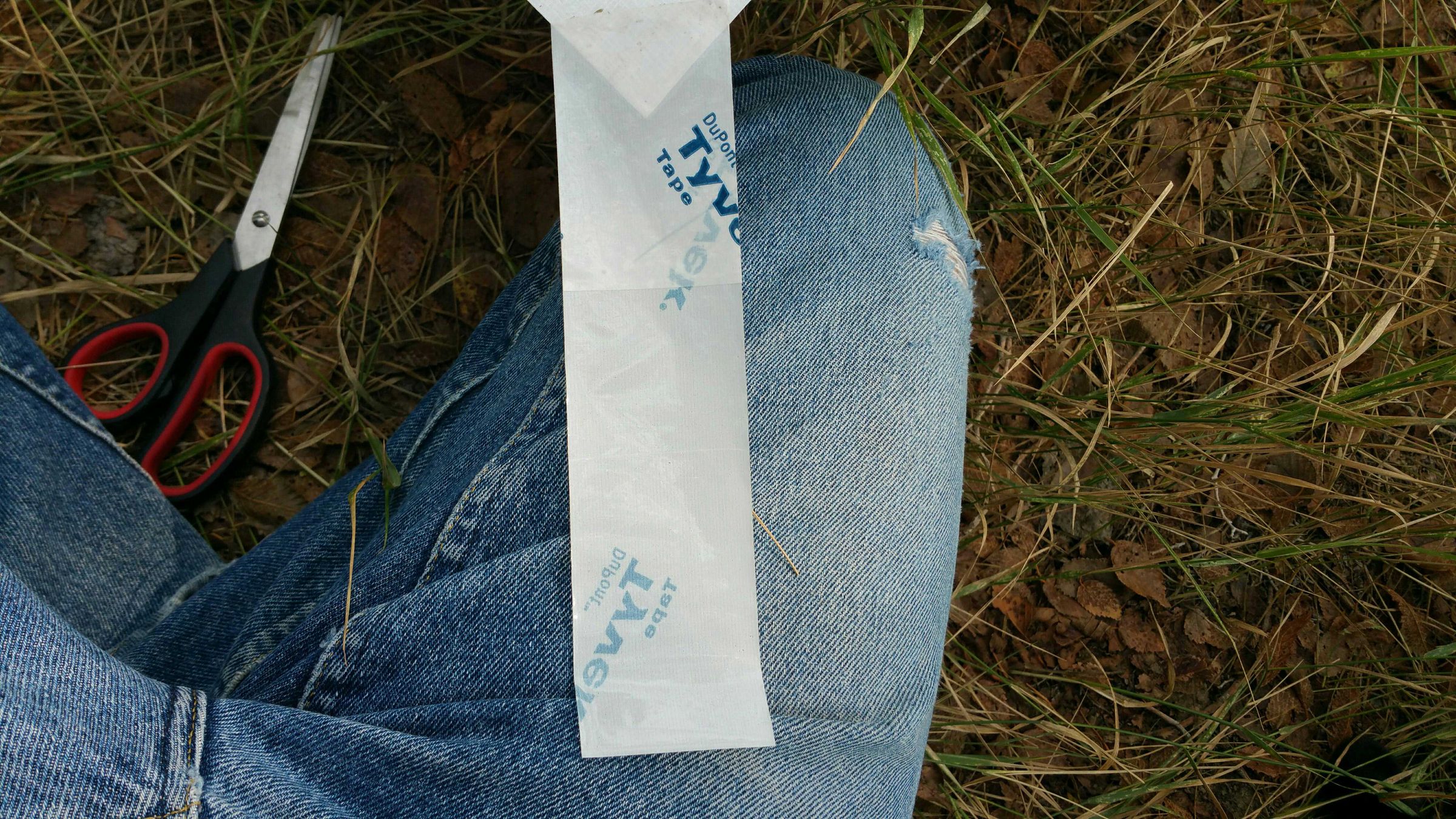 Tyvek Tarp Tent and Ground Cloth 8 Steps (with Pictures) Instructables