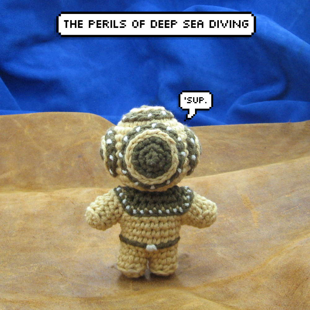 Amigurumi and the Perils of Deep Sea Diving