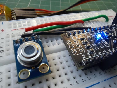 Non-Contact Temperature Sensor With Display : 10 Steps - Instructables