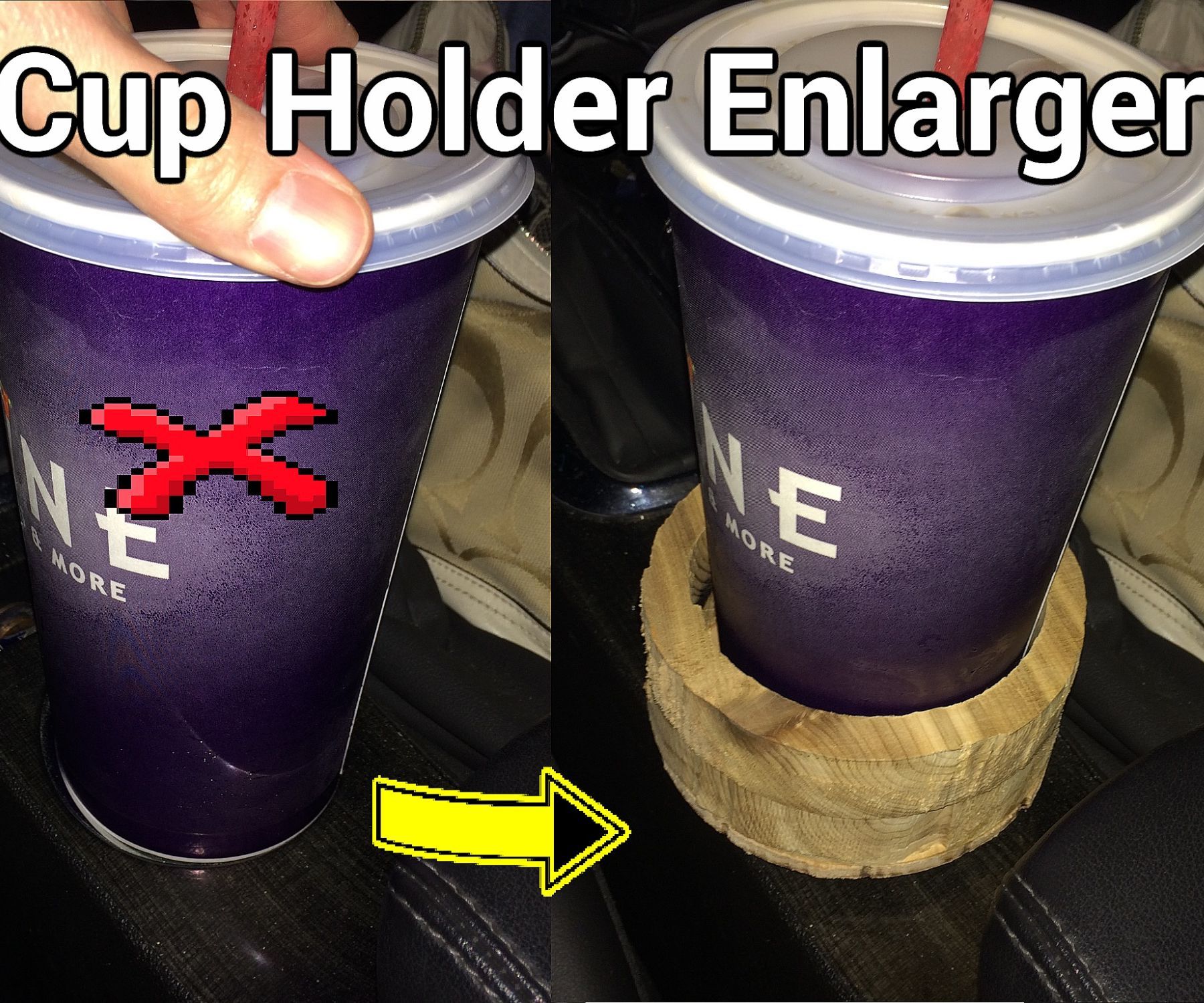 Cup Holder Enlarger