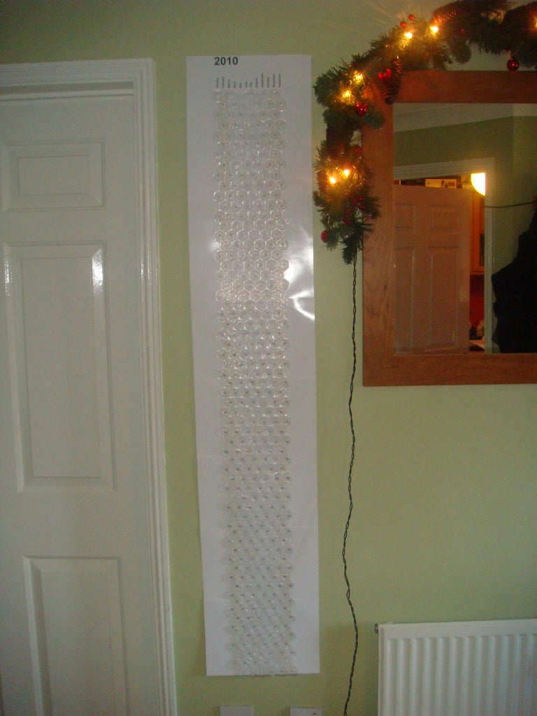 Bubble Wrap Calendar