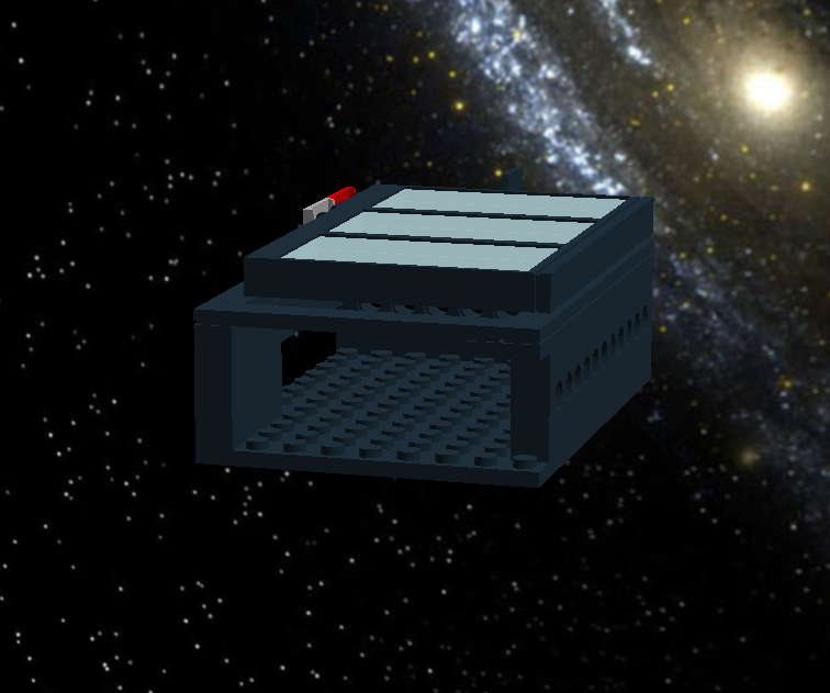 Raspberry Pi B+ Shark Fin Lego Case 