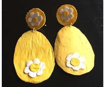Daisy and Paisley 60s Earrings