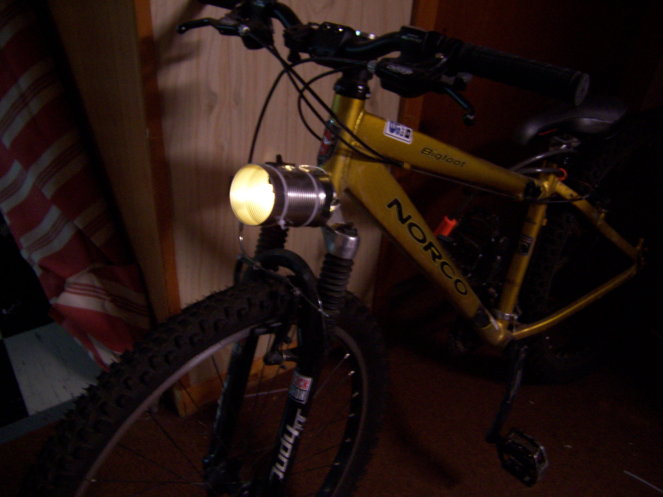 Poor Man's Bike Light