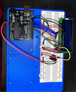 Arduino Board LCD Display